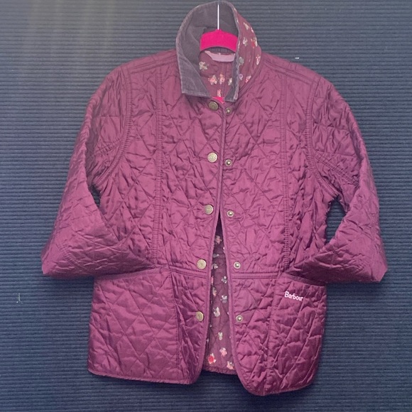 Girls Barbour Brand, Quilted Jacket “M” - Picture 1 of 9